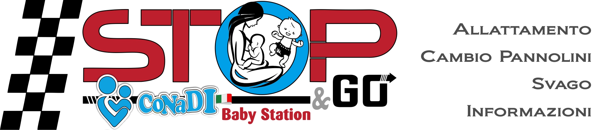 logo Baby Station STOP & Go