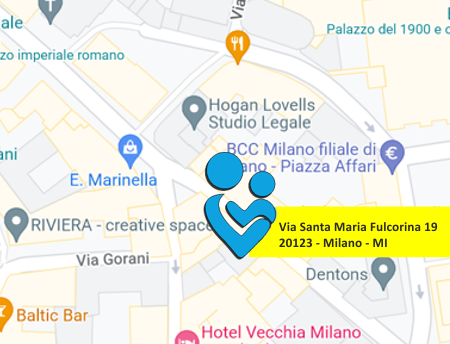 Mappa Comitato Provinciale Milano