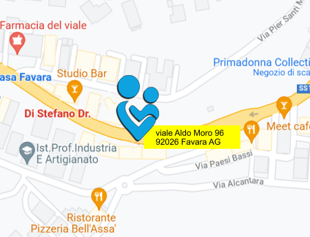 Mappa Comitato Provinciale di Agrigento
