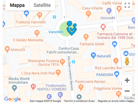 Mappa Comitato Regione Campania