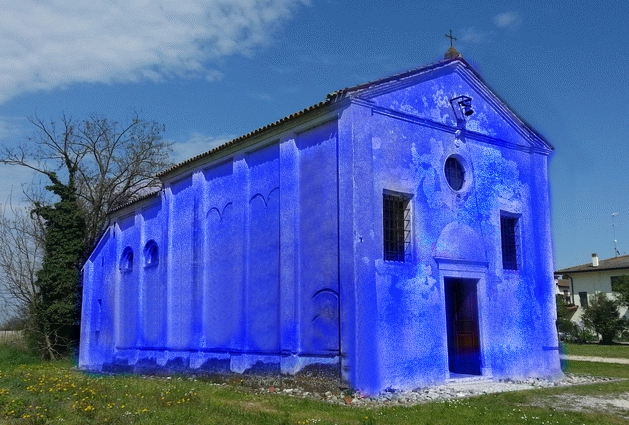 SALGAREDA (TV)   CHIESETTA DI CANDOLE